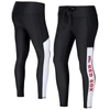 Wear By Erin Andrews Black Boston Red Sox Leggings In Black