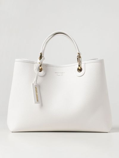 Emporio Armani Tote Bags  Women Color White In White
