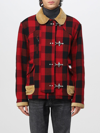 Fay Mens Red Other Materials Outerwear Jacket In Red