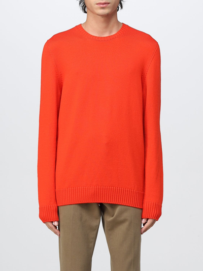 Drumohr Knitwear  Men Color Red In Orange