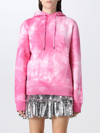 RABANNE SWEATSHIRT RABANNE WOMAN COLOR PINK,D28399010