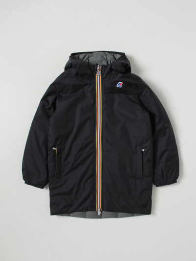K-way Jacket  Kids Color Black In Black