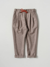 Brunello Cucinelli Pants  Kids Color Beige In Beige