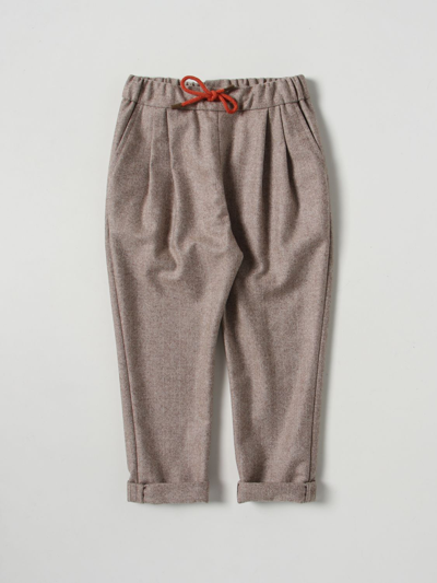 Brunello Cucinelli Pants  Kids Color Beige