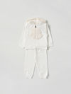 Moncler Jumpsuit  Kids Color Yellow Cream In Yellow Cream
