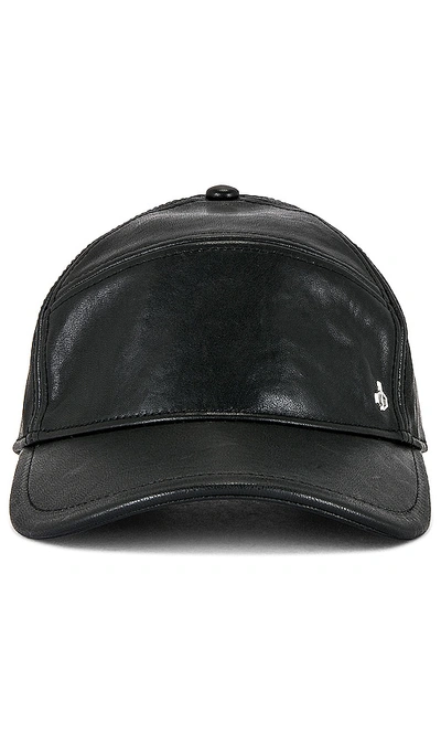 Rag & Bone Mercer Baseball Cap In Black