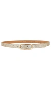 Streets Ahead Belt In Gold
