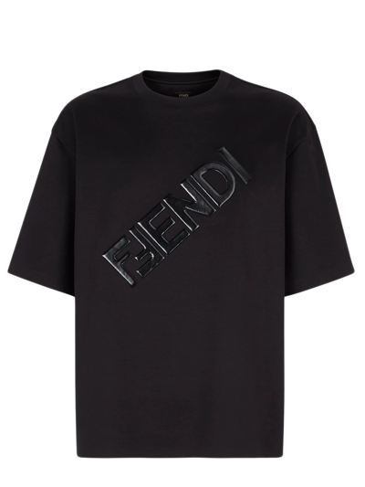Fendi T-shirt  In Black