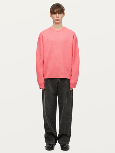 Solid Homme Pullover In Pink
