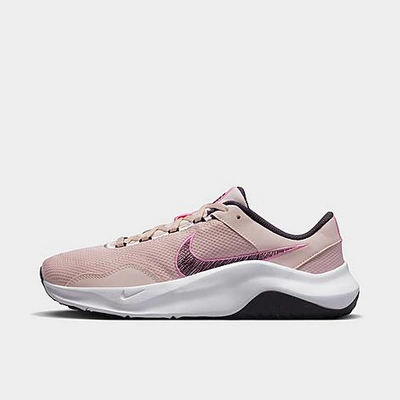 Nike Women's Legend Essential 3 Next Nature Training Sneakers From Finish Line In Barely Rose/cave Purple