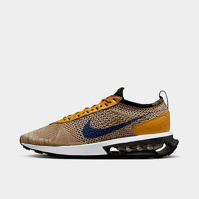 Nike Men's Air Max Flyknit Racer Next Nature Shoes In Brown