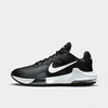 Nike Air Max Impact 4 Basketball Shoes In Black/anthracite/racer Blue/white