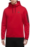 Nike Sportswear Tech Fleece Hoodie In Red
