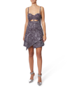 Del Core Mini Dress In Pink & Purple