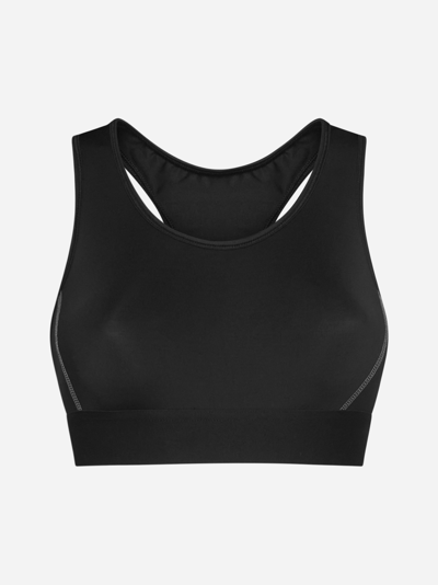 BALENCIAGA LOGO JERSEY BRA TOP