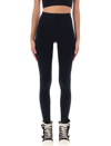 Rick Owens Black Knit Active Leggings In Black