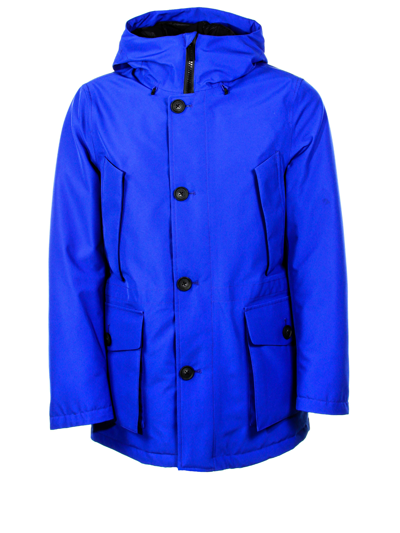 Woolrich Mountain Gtx Parka In Electric Royal