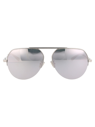 Bottega Veneta Bv1149s Sunglasses In Gray