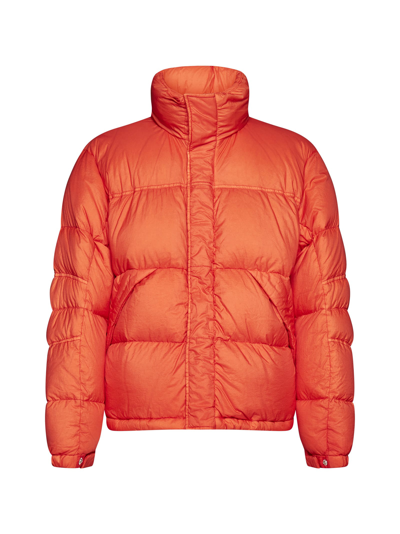 Ten C Aspen Down Jacket In Orange