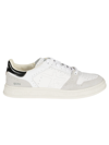 Premiata White Calf Leather Bos Taurus Low Top Sneakers In White