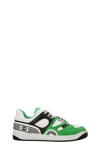 Gucci Basket Panelled Sneakers In Multicolor