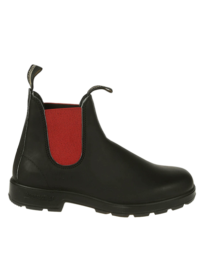 Blundstone Elastic Sided V-cut Ankle Boots In Black