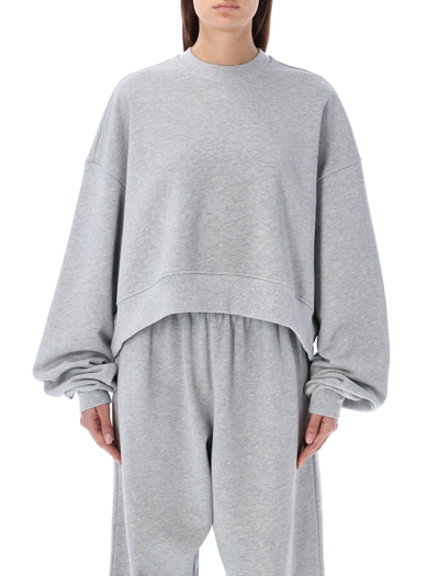 Wardrobe.nyc Wardrobe. Nyc Hb Track Top In Grey Marl