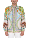 Casablanca Mosaics Grecques Shirt In Multicolor