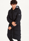 Dkny Long Hooded Parka Men's Jacket, Created For Macy's In Black