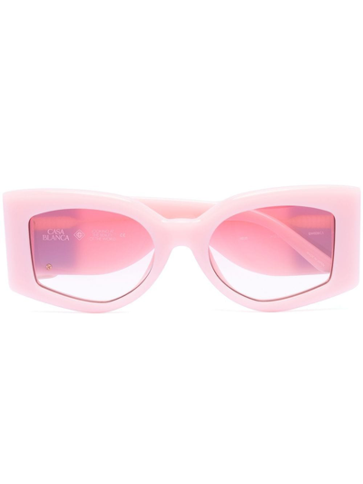 Casablanca The Magazine Sunglasses In Pink