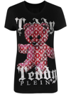 PHILIPP PLEIN MONOGRAM TEDDY-PRINT T-SHIRT