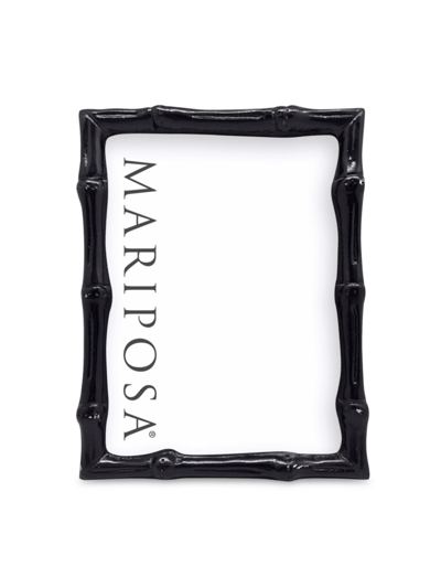 Mariposa Bamboo-look 5 X 7 Frame In Black