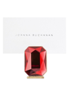 Joanna Buchanan Single Gem Placecard Holder 2-piece Set In Red