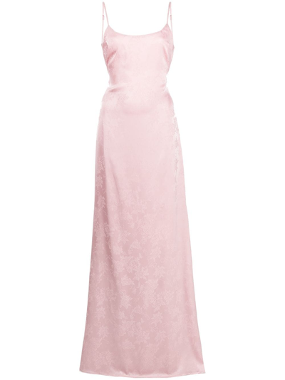 Reformation Allium Maxi Dress In Pink