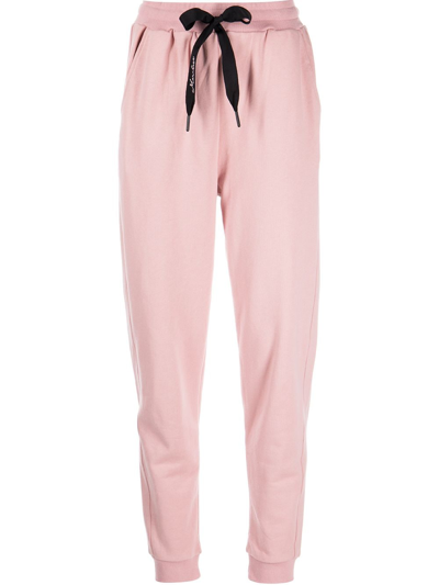 Marchesa Remy Athleisure Trousers In Blush