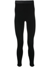 Fusalp Logo-waistband Leggings In Black