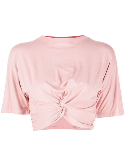 Marchesa Amelia Athleisure T-shirt In Pink