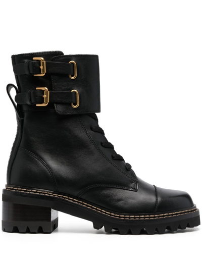 See By Chloé See By Chloe Mallory Ankle Boot In Black