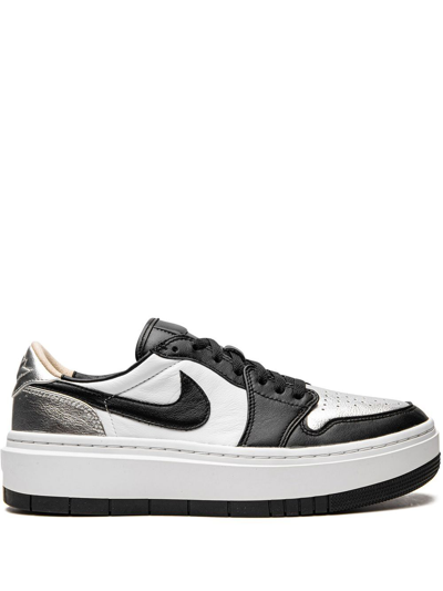 Jordan Air  1 Elevate Low Sneakers In Silver/black/white
