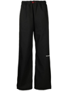 Off-white Logo-print Track Pants In Black