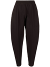 ISSEY MIYAKE TAPERED CROPPED KNITTED TROUSERS