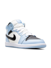 Jordan Air  1 Mid Sneakers In Blue