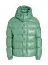 Moncler Maya 70 Down Jacket In Lichen Green