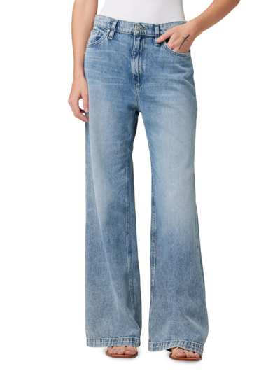 Hudson Jeans Jodie High-rise Loose Wide Leg Jean In Blue