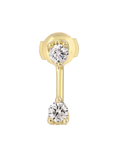 Anita Ko Women's Orbit 18k Yellow Gold & 0.5 Tcw Diamond Single Earring