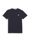Moncler Kids' Little Girl's Logo Cotton T-shirt In Navy