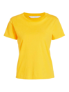 Mother The Lil Goodie Goodie Lemon Chrome Tee Shirt In Yellow