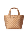 MZ WALLACE WOMEN'S SMALL METRO QUILTED NYLON TOTE DELUXE