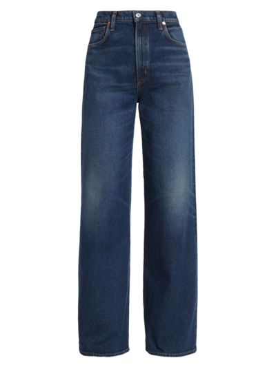 Citizens Of Humanity Paloma High Rise Baggy Wide Jeans In Multi