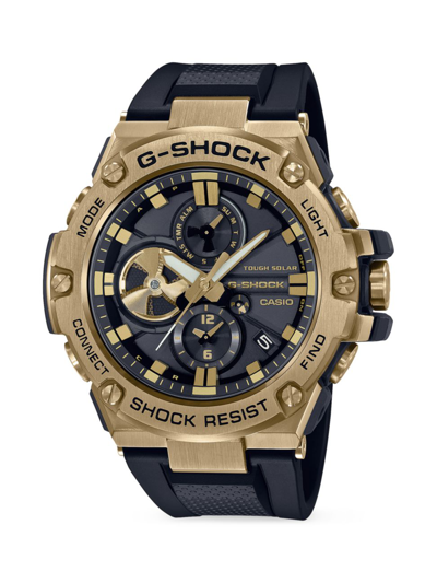 G-shock Men's Gst-b100gb-1a9 Shock-resistant Watch In Gold
